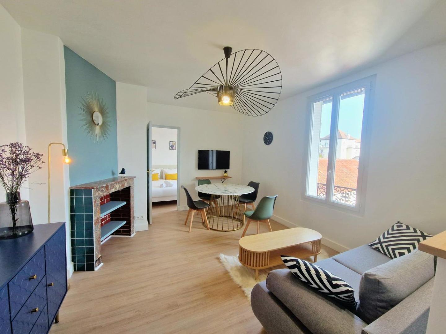 L'Etape Pisciacaise / F2 4Pers. De Standing Apartment Poissy Luaran gambar